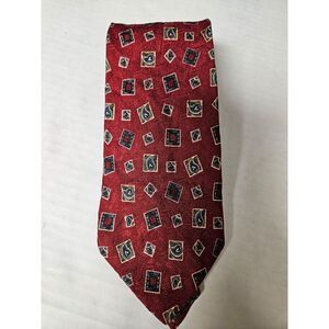 Chaps‎ Ralph Lauren Burgundy Silk Tie